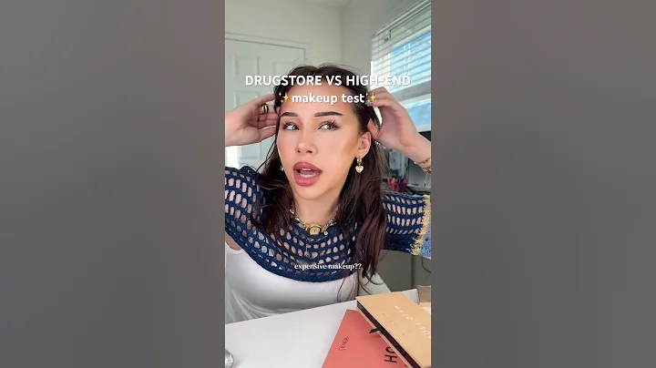 Testing to see if expensive makeup is actually worth our coin😳💰 #drugstoremakeup #girls #makeup