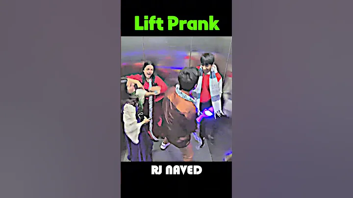 Happy New Year Dance Prank in Lift 😅 Don't Miss The End 🤫 Credit- Rj Naved 🤫 #funny #shorts #rjnaved