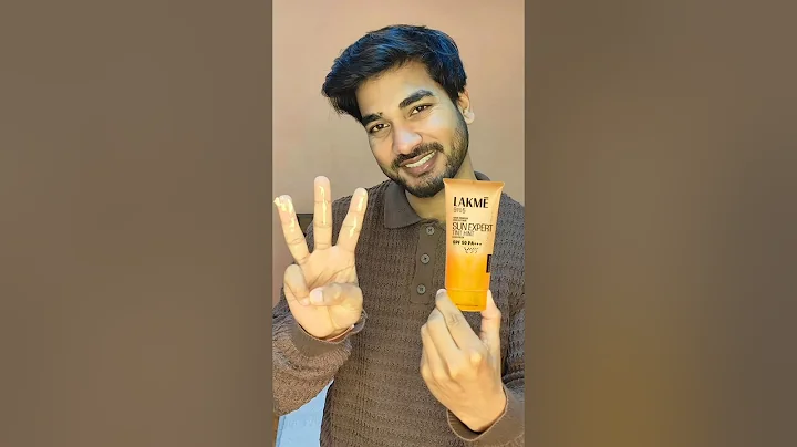 Lakme 9to5 Tinted Sunscreen SPF 50 ☀️ | Sunscreen + Makeup 😍 #sunscreen