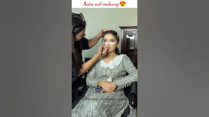 ania asif makeup now😍#makeup #makeuptutorial #viral #shorts #beautychallenge