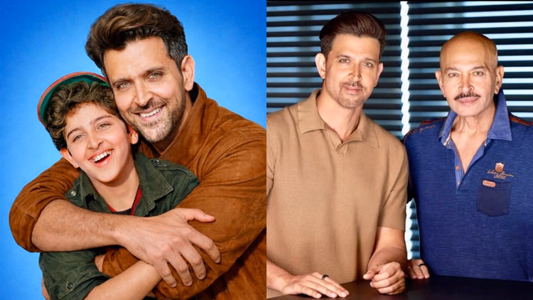 पिता राकेश रोशन ने ऋतिक पर लुटाया प्यार, साझा की अनोखी तस्वीर; कई सेलेब्स ने किया बर्थ डे विश - Rakesh Roshan And Other Celebs Shared Warm Birthday Wishes To Hrithik Roshan