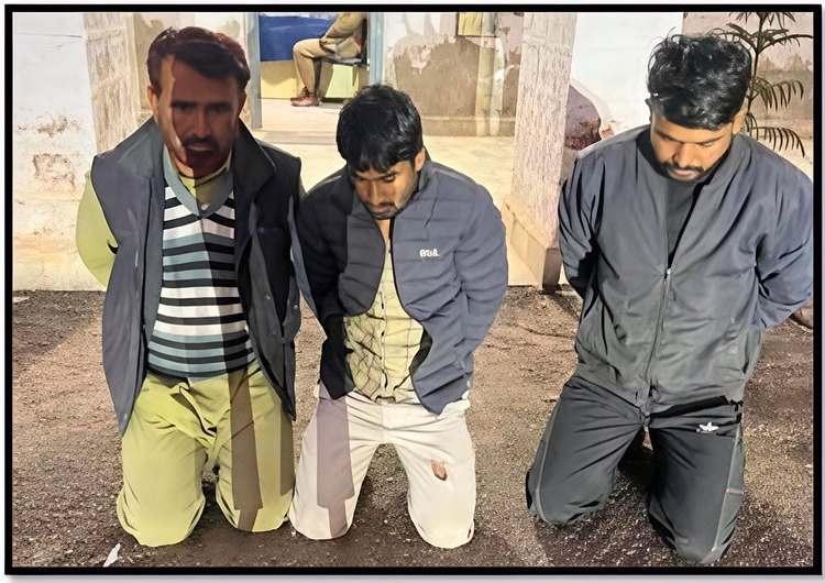 Jaisalmer News: Three Arrested In Pokhran Cow Slaughter Case; Police Say No Guilty Will Be Spared - Jaisalmer News - Jaisalmer News:पोकरण में गौवंश की हत्या के मामले में तीन गिरफ्तार, पुलिस बोली- दोषियों को बख्शा नहीं जाएगा