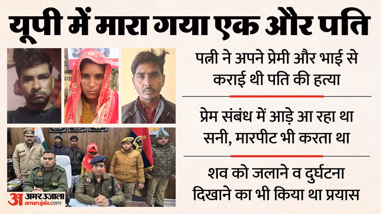 Up:'चेहरा खोल दो, तुमने क्या काम किया है सबको...', प्रेमी और भाई से कराया पति का कत्ल; रंजीत और नेहा का अफेयर - Sambhal Sunny Murder The Wife Had Her Husband Murdered By Her Lover And Brother