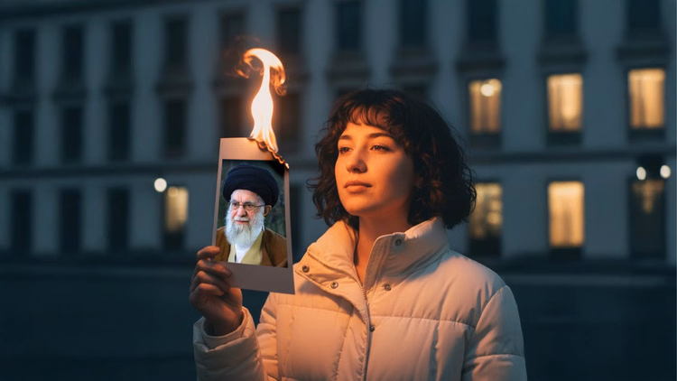 Iran Protests:ईरान में क्यों सुप्रीम लीडर खामेनेई की तस्वीर से सिगरेट जला रहीं युवतियां? बनीं आंदोलन का चेहरा - Amidst Anti-government Protests In Iran Girls Are Lighting Cigarettes With Burning Posters Of Khamenei