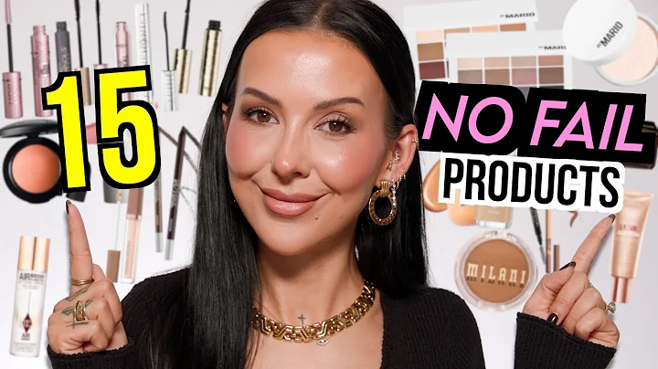 15 NO FAIL Makeup Products!!! - English