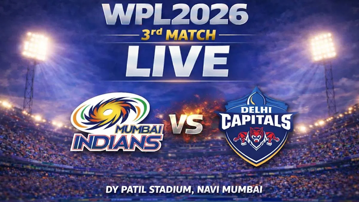 MIW vs DCW, WPL 2026 Live Cricket Score I मुंबई बनाम दिल्ली लाइव क्रिकेट स्कोर: केर आउट, मुंबई का पहला विकेट गिरा- लाइव स्कोर- 12/1 | Jansatta