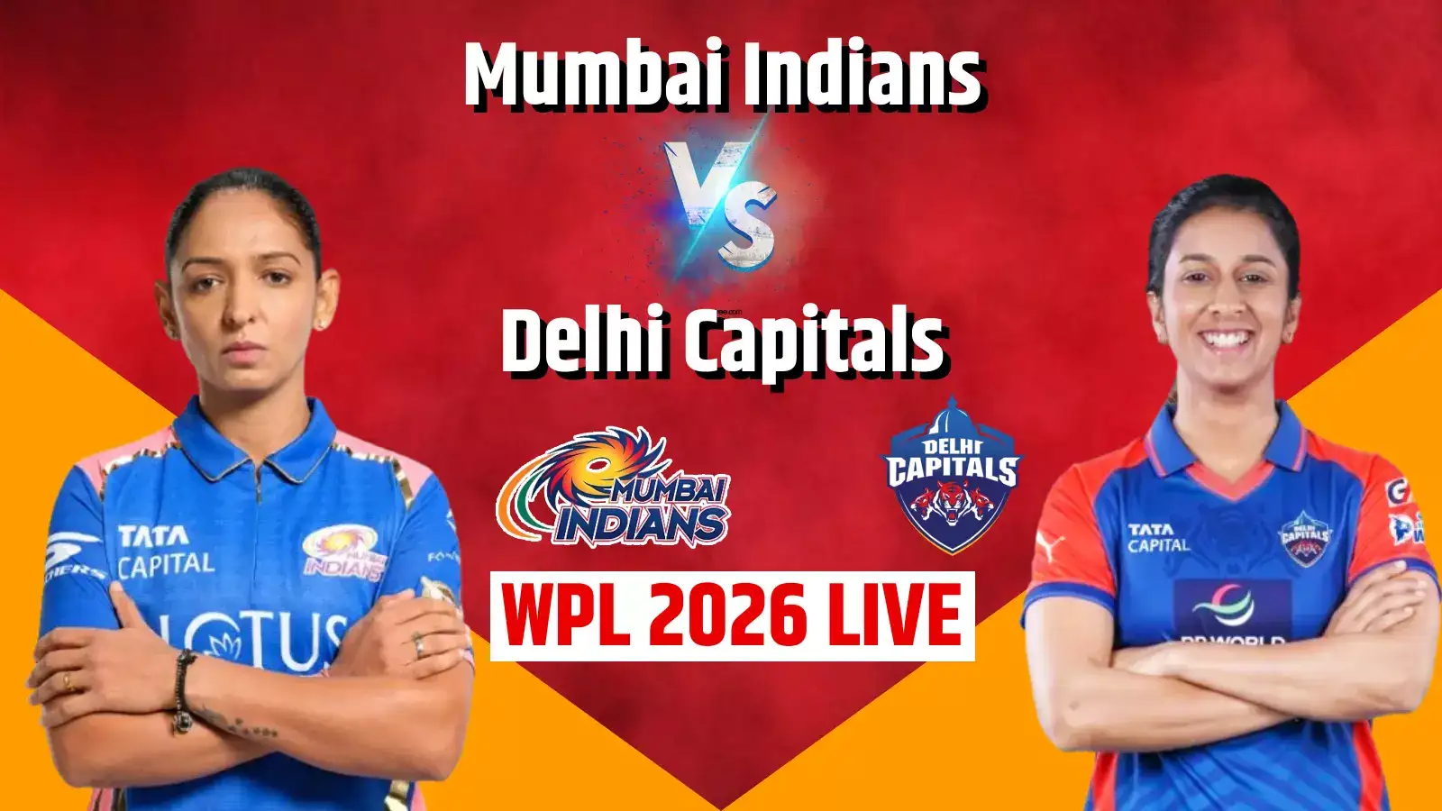WPL, MI vs DC Live: मुंबई इंडियंस का दूसरा विकेट गिरा, 8 ओवर के बाद स्कोर 60-2