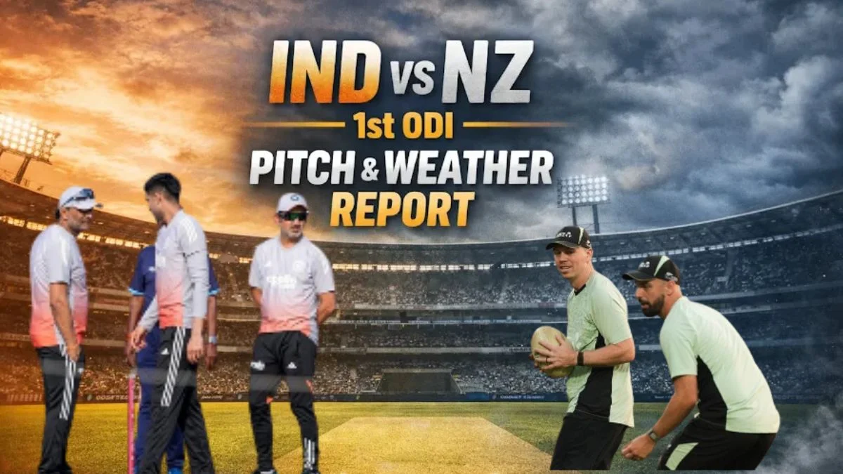 IND vs NZ 1st ODI Weather/Pitch Report: कोटांबी डेब्यू के लिया तैयार, ये है भारत-न्यूजीलैंड पहले वनडे की पिच और मौसम रिपोर्ट | Jansatta