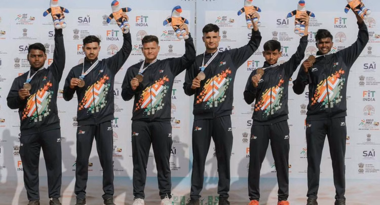 Bihar:दीव में गूंजा बिहार का नाम, सेपक टाकरा में पुरुष चैंपियन, महिला टीम टॉप-3 में - Khelo India Beach Games 2026 Bihar Sepak Takraw Men Champions Women Third Place Diu