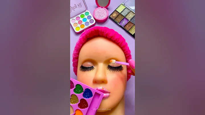 ASMR Satisfying with Unboxing Review Mannequin Makeup glowing up Skincare Sounds Video Fast No talk