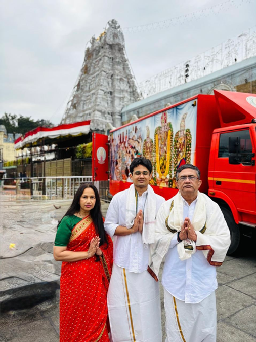 एनएसई आईपीओ पर सेबी के अपडेट के बाद सीईओ आशीष चौहान ने तिरुपति दर्शन को बताया 'शुभ संकेत'