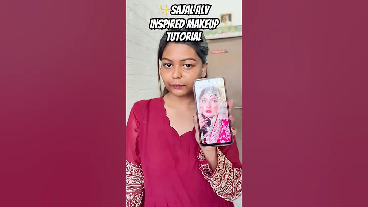 ✨Sajal Aly Bridal Makeup look #shorts #shortsfeed #makeuptutorial #makeup