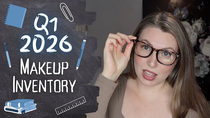 The numbers are finally going down! Makeup Inventory - Q1 2026