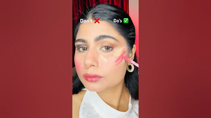 Contour ❌/✅ | #makeup #makeuptutorial #makeupartist #makeuphacks #shorts @glamby_nikki