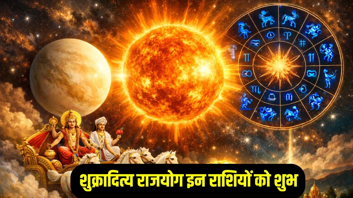 2 दिन बाद बाद बनेगा पावरफुल शक्तिशाली शुक्रादित्य राजयोग, इन राशियों की पलट सकती है किस्मत, अचानक धनलाभ के योग: Shukraditya Yog 2026 Shukraditya Yog 2026 rashifal | Jansatta