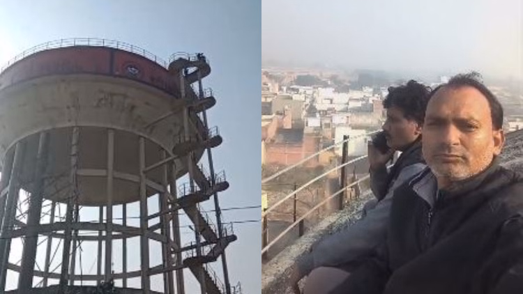 Budaun News:पानी के लिए ओवरहेड टैंक पर चढ़े सभासद, पांच दिन से नहीं हुई आपूर्ति, 50 हजार लोग परेशान - Fifty Thousand People Are Facing Water Shortage Due To Disruption In Supply In Budaun