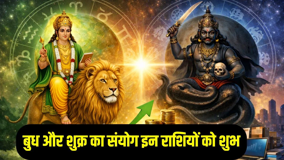 18 साल बाद बनेगा बुध और राहु का दुर्लभ संयोग, इन राशियों के शुरू होंगे अच्छे दिन, करियर और कारोबार में तरक्की के योग: Rahu Budh Yuti 2026 Rahu Budh Yuti Effects Rahu Mercury Conjunction 2026 | Jansatta