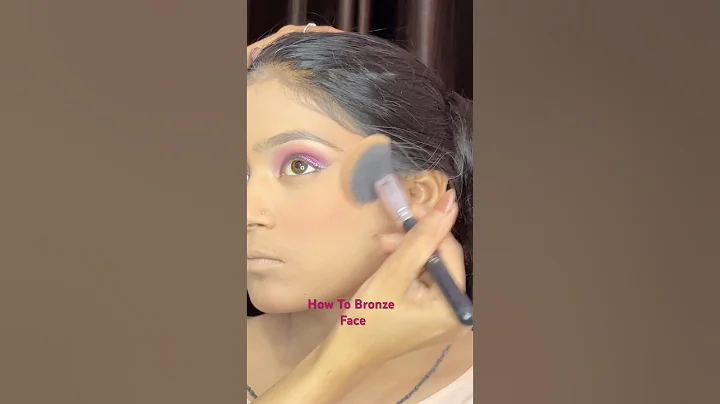 How To Bronze Your Face #youtubeshorts #makeupartist #ytviral #makeuptutorial #bronzer #makeup