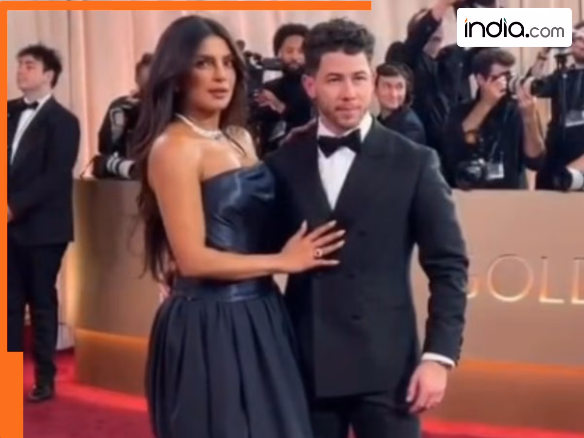 प्रियंका चोपड़ा और निक जोनास ने गोल्डन ग्लोब्स 2026 पर बिखेरा ग्लैमर, स्टाइलिश अंदाज से जीता दिल