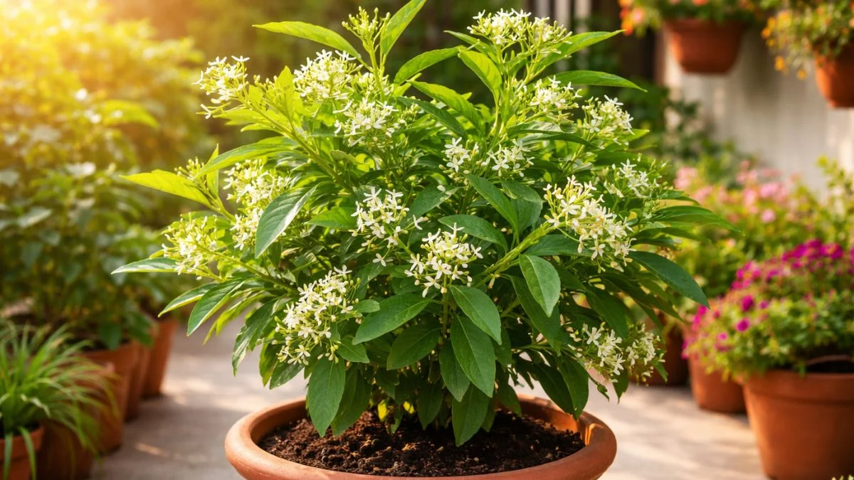 रात की रानी का पौधा गमले में कैसे लगाएं | raat rani ka paudha gamle mein kaise lagaen grow Night Blooming Jasmine in pot | Jansatta