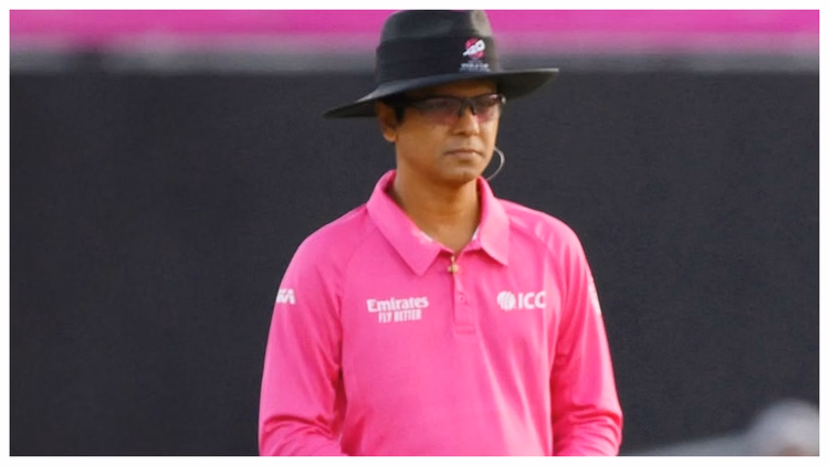 Ind Vs Nz:सुरक्षा को लेकर परेशान Bcb की खुली पोल? वडोदरा वनडे में भेजा अंपायर, विश्वकप के लिए मचा रहे हल्ला - Ind Vs Nz: Bangladeshi Umpire Sharfuddoula Ibne Shahid Saikat Officiating During 1st India Vs New Zealand Odi