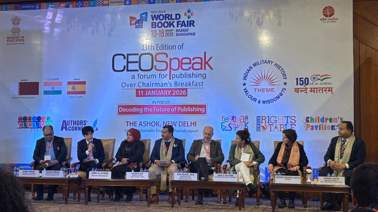 Ceo Speak 2026:12 अरब डॉलर का हुआ भारतीय प्रकाशन उद्योग, एआई और 'थ्री टी' फॉर्मूले पर टिकी भविष्य की नजर - Ceo Speak 2026 Indian Publishing Industry Size New Delhi World Book Fair 2026 Ai In Publishing National Book