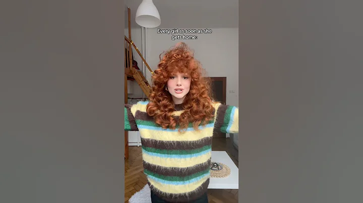 ملابس مريحة + شعر مرفوع = أفضل شعور بعد الوصول باتجاه المنزل 😁🩷🤭