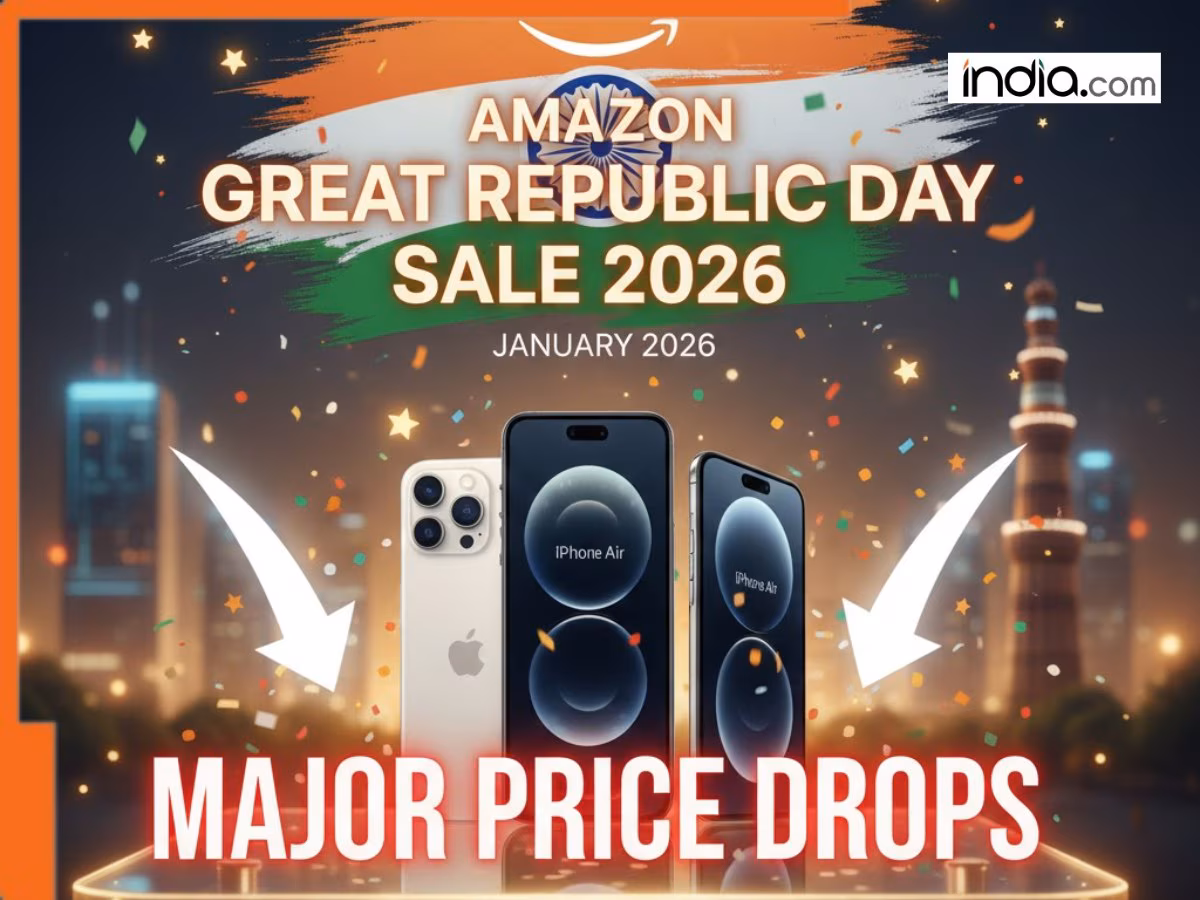 iPhone 17 Pro, Pro Max and iPhone Air likely to see major rate drops during Amazon Great Republic Day Sale 2026