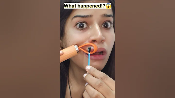 "This Lip hack went too far 😱#hack #beautytiips #youtubeshorts #makeup #shorts
