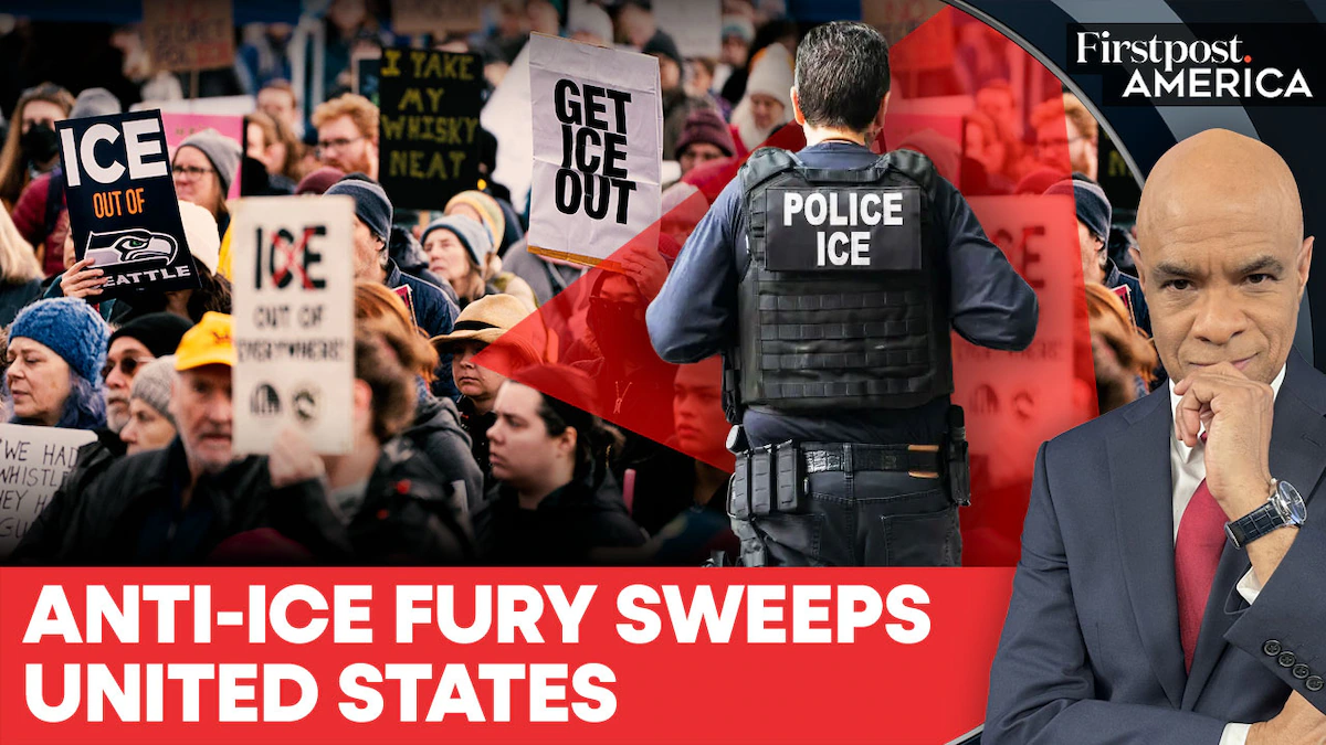 Nationwide Protests Erupt After Trump ICE Agent Kills Minneapolis Woman | Firstpost America
