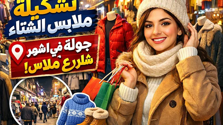 🔥 جولة داخل أشهر شارع ملابس | تشكيلة شتوي كاملة بأسعار مفاجأة#مصر #رمضان #العيد
