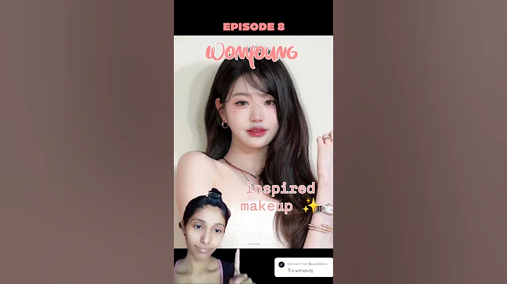 Celeb Inspired Makeup Series EP 8 ✨  Wonyoung inspired makeup 💫 #viral #wonyoung #ivewonyoung #fyp