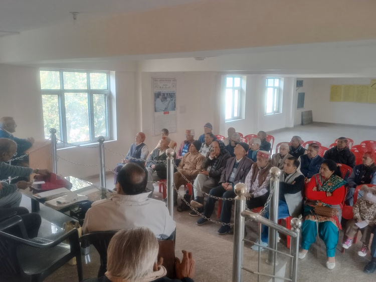 Dev Raj Patiala Became The District President Of Him-anchal Pensioners Association - Hamirpur (himachal) News - Hamirpur (himachal) News:देव राज पटियाल बने हिम-आंचल पेंशनर्स संघ के जिला प्रधान