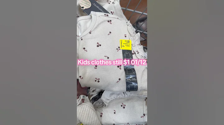 Walmart kids clothes are still $1 #shorts  #bigdeal4days #walmart #clearancecommunity