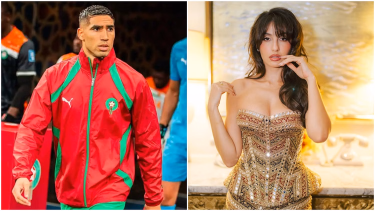 Achraf Hakimi-nora Fatehi:क्या वाकई नोरा फतेही को डेट कर रहे हैं अशरफ हकीमी? इन तस्वीरों ने अटकलों को दी तूल - How Achraf Hakimi–nora Fatehi Dating Rumours Escalated: The Photos That Sparked Speculation