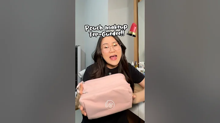 This is the biggest makeup pouch! 🤣