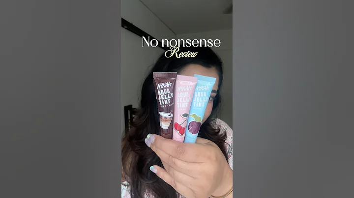 Nykaa *Aqua Jelly Tint* Review #shorts #makeup