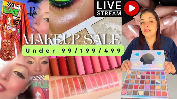 #live Massive Makeup Sale | Korean SkinCare Sale | Under 99,199,499 #youtubelive #shortsfeed #makeup