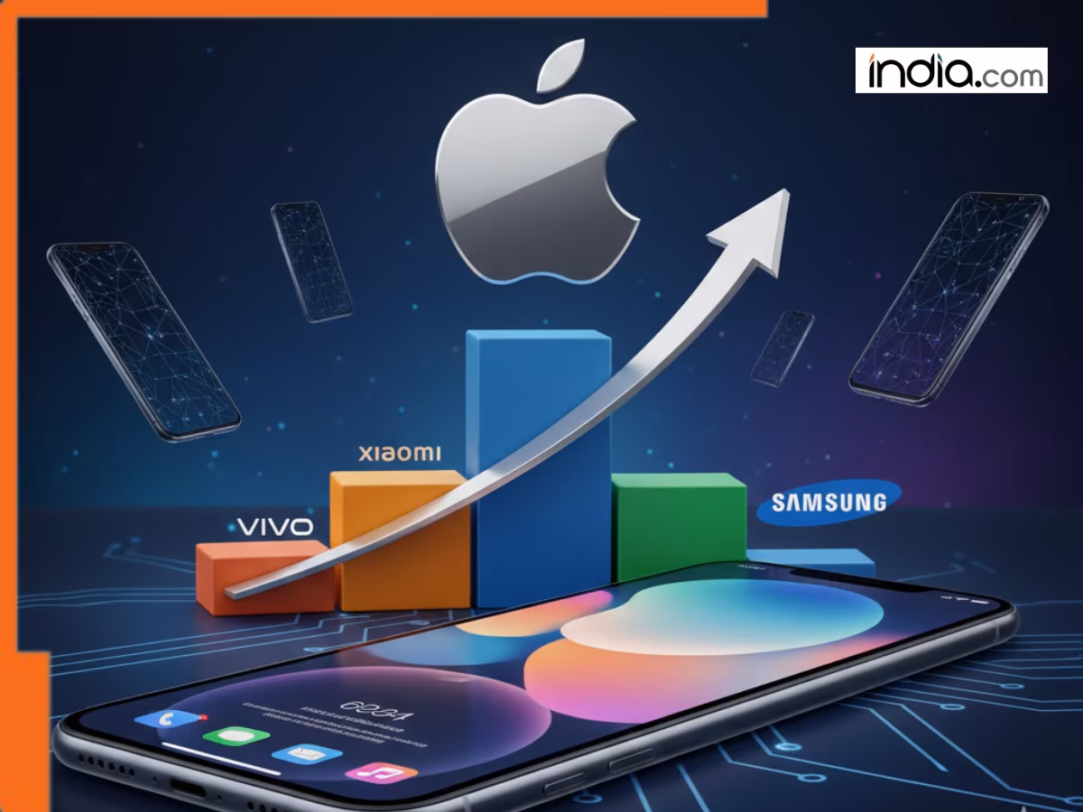Apple overtakes Samsung, Xiaomi and Vivo to lead global smartphone shipments in 2025