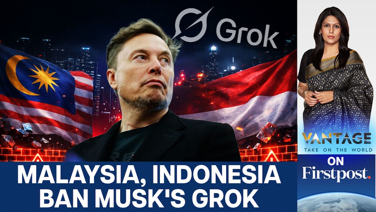 Malaysia, Indonesia Ban Musk's Grok After Sexually Explicit Deepfakes | Vantage with Palki Sharma