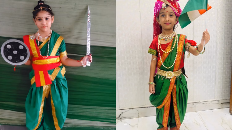 Republic Day Fancy Dress Ideas:इस गणतंत्र बेटी को बनाएं झांसी की रानी, इन टिप्स को फॉलो करके उसे करें तैयार - Republic Day Fancy Dress Ideas Turn Your Daughter Into Rani Laxmibai Follow These Easy Costume Tips