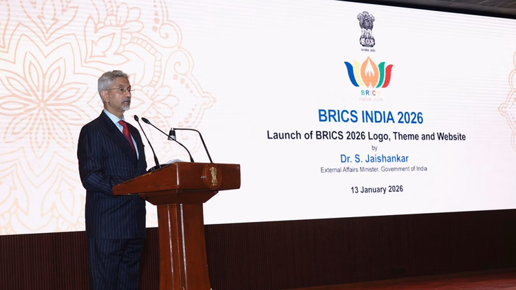Brics 2026:भारत ने संभाली ब्रिक्स 2026 की अध्यक्षता, विदेश मंत्री जयशंकर ने थीम और लोगो का किया शुभारंभ - Brics 2026 Eam Jaishankar Unveiled Theme, Logo, Website Pushes For People First