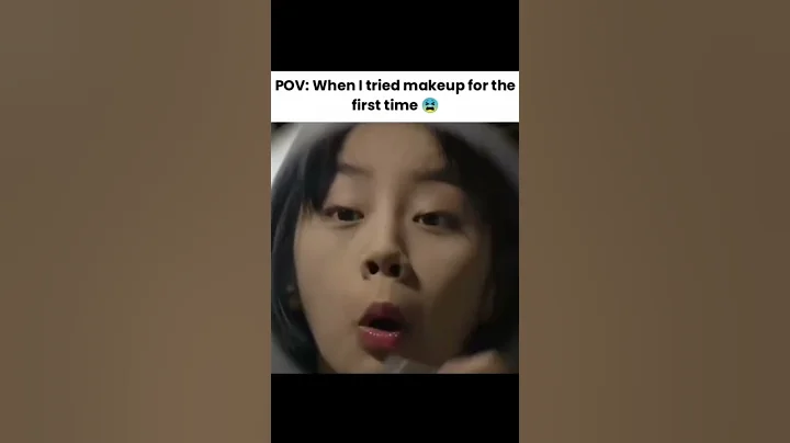 POV:When I tried makeup for the first time😫❤️#relatable #trending #youtube #shorts #aesthetic #fypシ