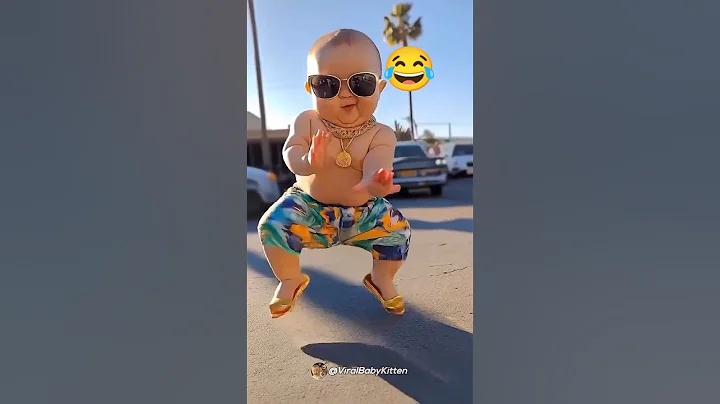 可爱的宝贝酷舞😂#cute #cutebaby #bossbaby #babydance #ai - Chinese