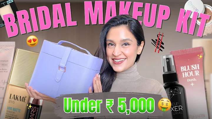 Budget Makeup Bridal Kit Under Rs. 5,000 | Affordable Makeup | Chetali Chadha