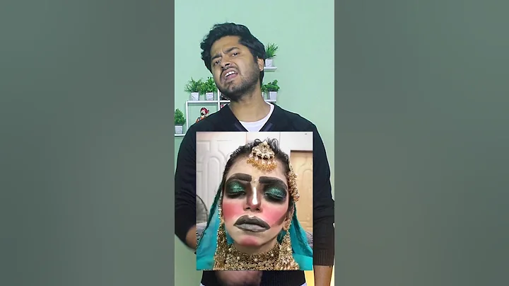 Oscar Level Makeup🤡😂 #shorts