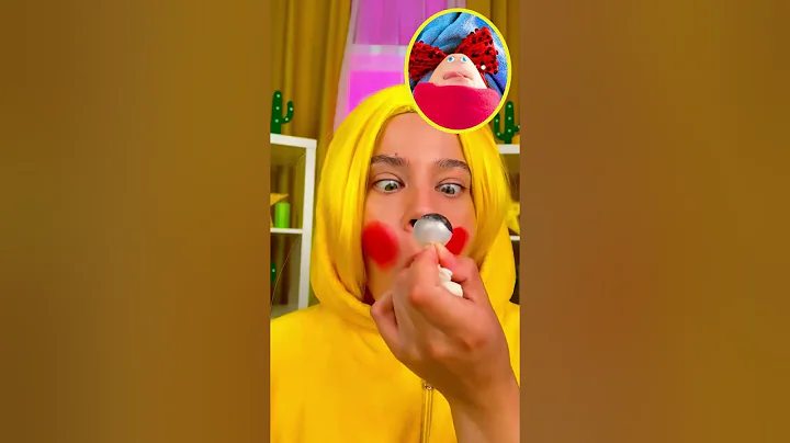 发现角色！ 🤔💄|为大家尝试一个很酷的化妆技巧#short - Chinese