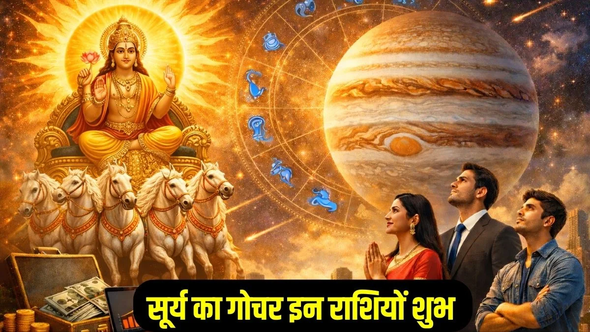 1 साल बाद ग्रहों के राजा सूर्य करेंगे गुरु के घर में प्रवेश, इन राशियों की पलट सकती है किस्मत, करियर और कारोबार में तरक्की के योग | Jansatta