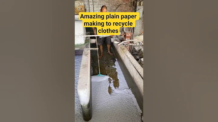 how to make paper by clothes recycle 🧐👍🙏 #shortsfeed #youtubeshorts #shortsviral