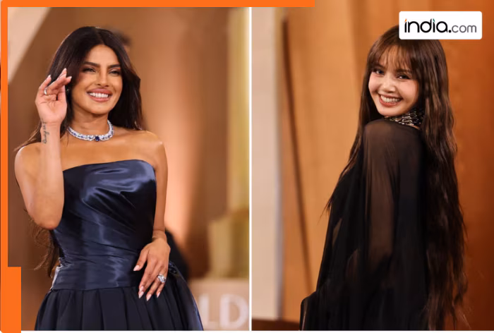 Priyanka Chopra drops fun BTS photos with Blackpink’s Lisa from Golden Globes night- See pics